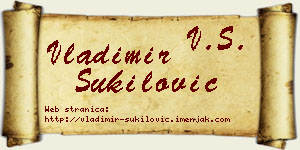 Vladimir Šukilović vizit kartica